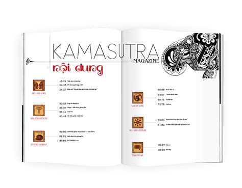 kamasutra love and sex magazine behance