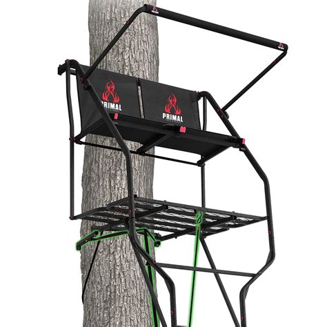18 Deluxe Two Man Ladderstand Primal Treestands