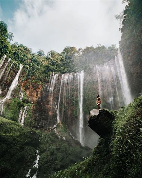 East Java Waterfall Waterfall Solo Travel Destinations East Java