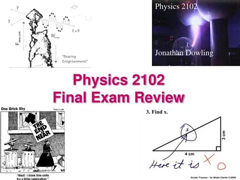 Ppt Physics 2102 Final Exam Review Powerpoint Presentation Free Download Id369813