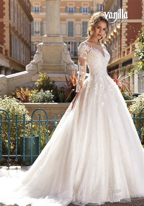 Elegantes brautkleid von la sposa. Brautkleider von Vanilla Sposa - Hochzeitshaus Struck