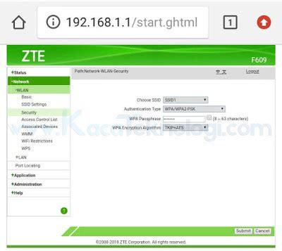 Below is list of all the username and password combinations that we are aware of for zte routers. Cara Mengganti Password WiFi Indihome ZTE F609 Lewat HP Android Dan PC - Kaca Teknologi
