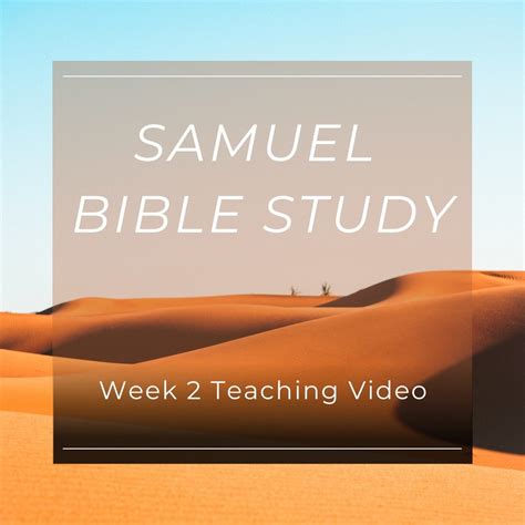 Samuel Bible Study — Daughters Of The Holy Cross