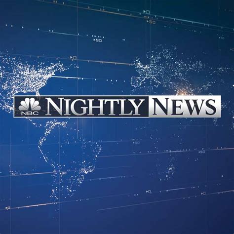 Nbc Nightly News Listen Via Stitcher Radio On Demand