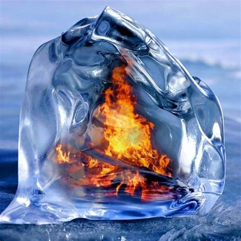 The Heart Of The Iceberg And The Soul Of Fire Loki Fire Trippy