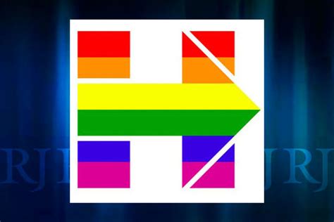 Clintons Campaign Logo Becomes Rainbow For Gay Marriage Support Las