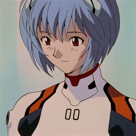 Cute Shot Of Rei From The Series Reiayanami Neon Genesis Evangelion