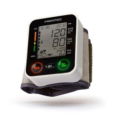 Paramed Automatic Wrist Blood Pressure Monitor Blood Pressure Kit Of