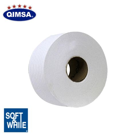 Papel Sanitario Jumbo 400 Mts Sandw Qimsa