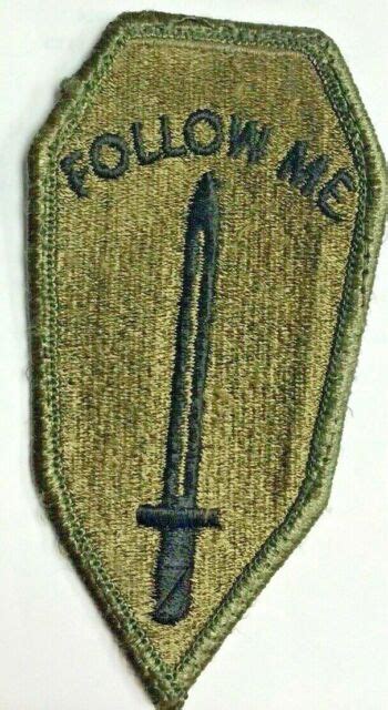 Us Army Infantry School Merrow Edge Subdued Patch Vietnam War Era 36