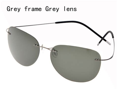 100 Titanium Silhouette Sunglasses Polaroid Super Light Brand Rimless Designersunglasshut