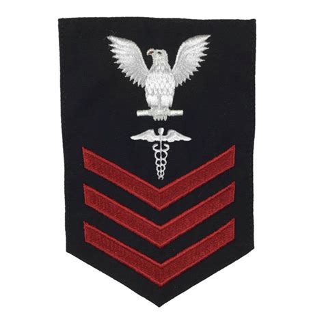 Navy Mens E4 E6 Hm Rating Badge Hospital Corpsman Sdb Uniform