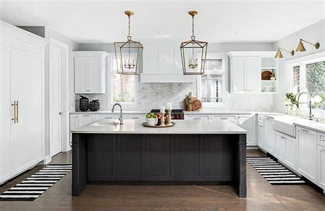 Using the same type as the one you have replacing countertops, cabinets and appliances covers over half of this total. Well appointed black and white kitchen boasts a black ...