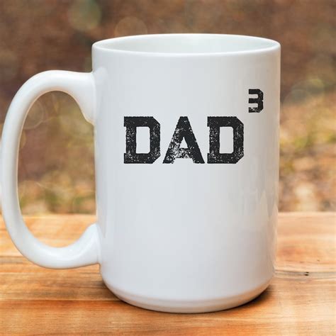 Dad Coffee Mug Dad 3 Mug Fathers Day Mug Dad Mugs Etsy