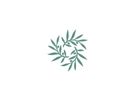 Olive Branch Logo Vector Icon Illustration Logo Template 36003500