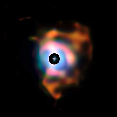 Supergiant Stars Rainbow Nebula Revealed Space