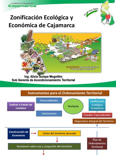Zonificación Ecológica Y Económica De Cajamarca Pdf Desarrollo