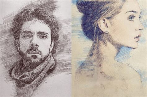 25 Melhores ações de efeito de desenho a lápis para Photoshop | Carlos