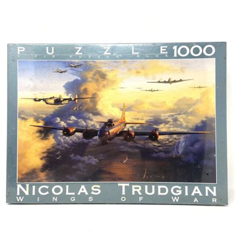 Nicolas Trudgian Jigsaw Puzzle 1995 Thundering Home Wings Of War 1000