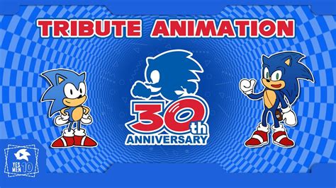 Sonic 30th Anniversary Tribute Animation Youtube