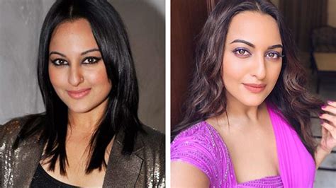 Then And Now Sonakshi Sinhas Complete Beauty Evolution Vogue India