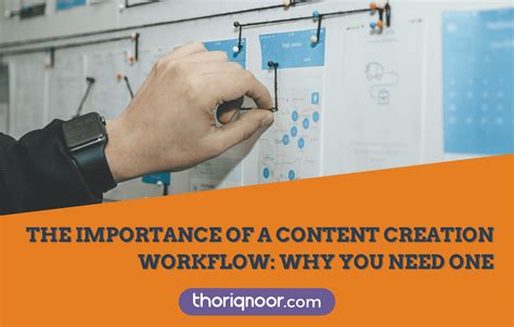 The Importance Of A Content Creation Workflow