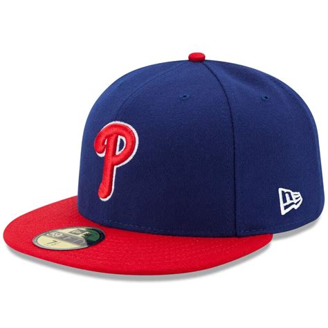 You'll receive email and feed alerts when new items arrive. Men's Philadelphia Phillies New Era Royal/Red Authentic Collection On-Field 59FIFTY Fitted Hat