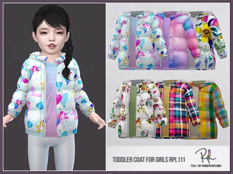 Toddler Coat By Robertaplobo From Tsr • Sims 4 Downloads