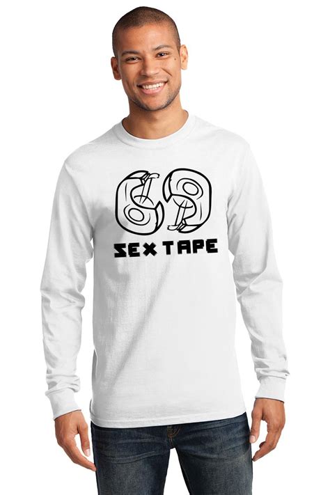 Mens Sex Tape 69 L S Tee Rude Party Graphic Adult Sexual Humor Shirt Ebay