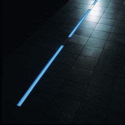 However, the 24v variety shines brighter and comes in longer lengths. floor led strip lighting - Google Search | Decoração