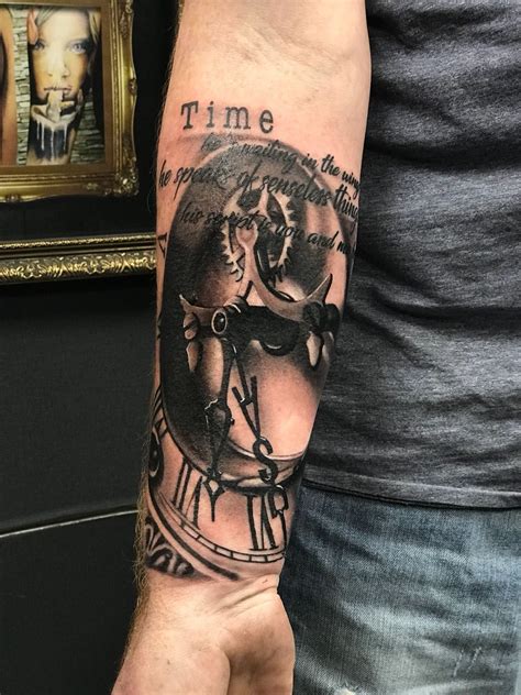 Clock Tattoo By Vlad Limited Availability At Holy Grail Tattoo Studio
