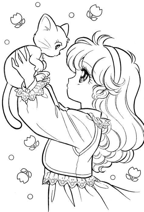 Manga Coloring Book Cute Coloring Pages Coloring Book Art