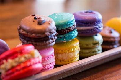 Macaroon Cookies French Colorful Pastries Macaroons Assorted