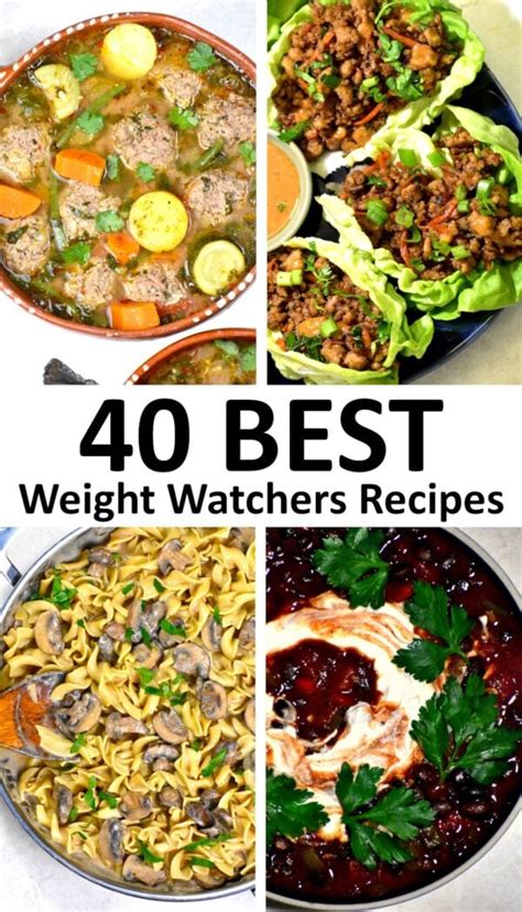 The 40 Best Weight Watchers Recipes Gypsyplate