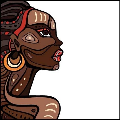 African Woman Design Vectors Vectors Graphic Art Designs In Editable
