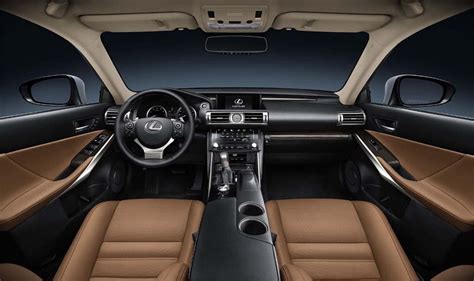 The leather seats are immensely comfortable, with heating and ventilation thanks to the. 2014 Lexus IS 350 - interior | TheDetroitBureau.com