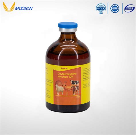 Oxytetracycline Injection 20 For Veterinary Use China Pharmaceutical