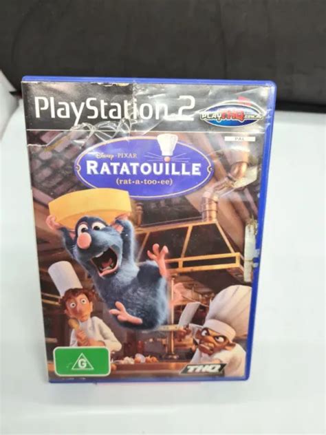 Disney Pixar Ratatouille Sony Playstation 2 Ps2 Pal Aus Free Post
