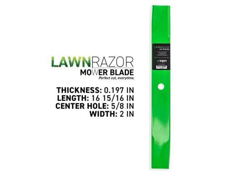 8ten Lawnrazor Mower Blade For Ariens Gravely 34 50 Inch Deck 08861600