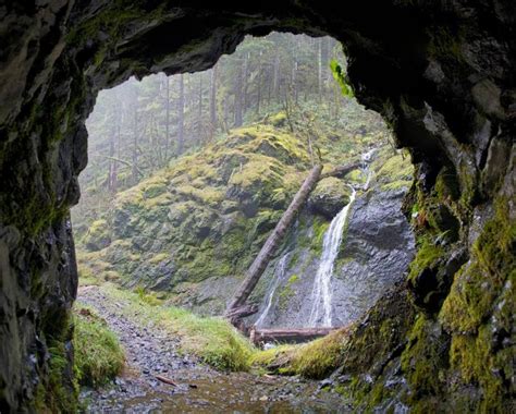 This Short Hike In Oregon Leads To A Hidden Waterfall And An Eerie