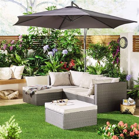 The seats have foam filled cushions (credit: 18 Stunning Aldi Outdoor Furniture - Check It Out!
