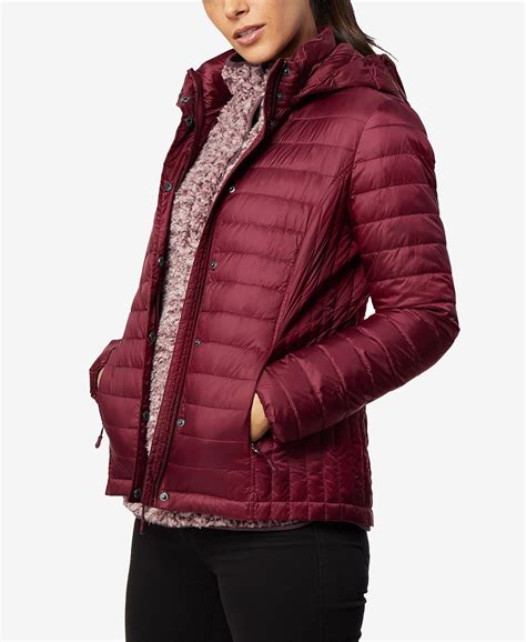 32 Degrees Packable Hooded Down Puffer Coat And Reviews Coats Women