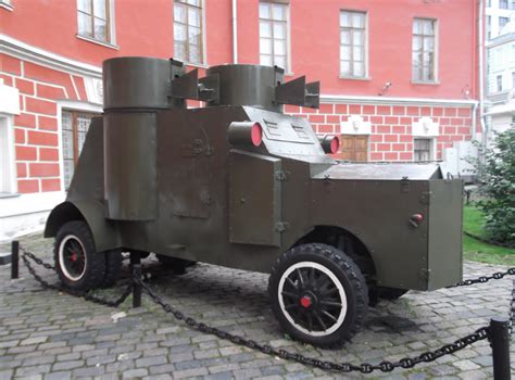 Russian Armoured Car Pre Ww2 Vehicles Hmvf Historic Military