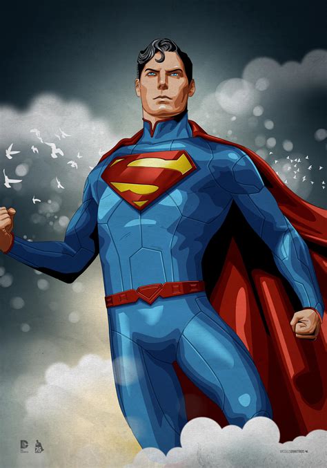 Superman Christopher Reeve Tribute By Dimitrosw On Deviantart