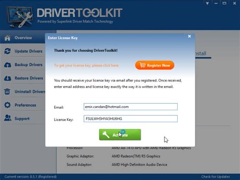 Driver Toolkit 85 Serial Key 100 Working