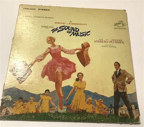 the sound of music original broadway cast soundtrack 12 vinyl record lp ebay
