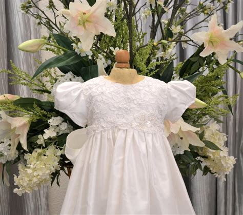 Baptism Gown Christening Gown Heirloom Gown Dedication Etsy Baptism