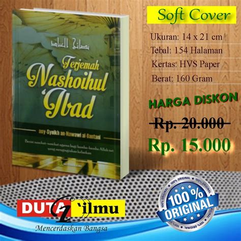 Harga Terjemah Kitab Nashoihul Ibad Gratis Download File PDF