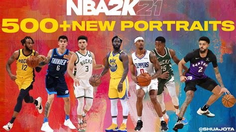 Nba 2k21 500 Portraits Mega Pack Missing Players New Rookies City