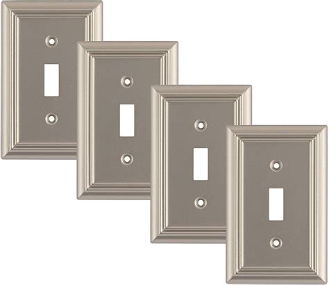 Wall Switch Covers Plates Pack Of 4 Wall Plate Outlet Switch Covers By